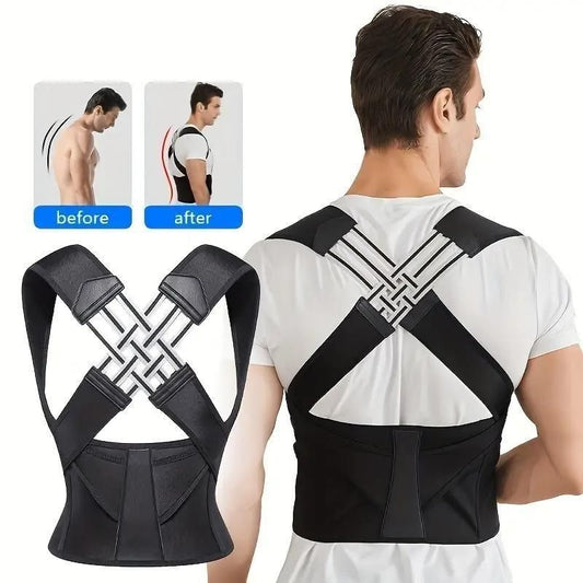 Adjustable Back Posture Corrector/ Slouching Relieve Pain Belt Men/Women